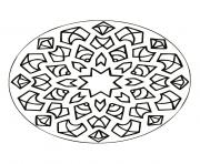 Coloriage mandalas to download for free 25 